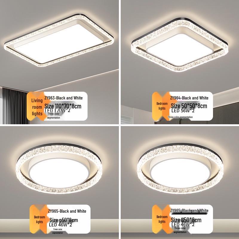 Luxury High-End LED Ceiling Light for Living Room and Bedroom Home Décor