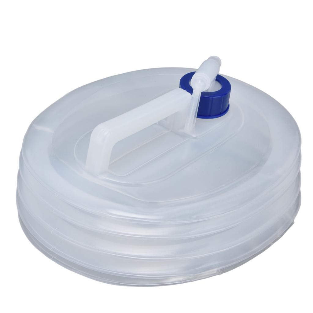 Foldable Camping Water Container Large Capacity Safe Poisonless Portable Lightweight Widely Used
