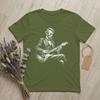 Unisexs TShirts Abraham Lincoln Playing Electric Guitar Funny Vintage Cotton Tee Short Sleeve T Shirts Crewneck Merch Printing