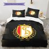 STD Lüttich Bettwäsche Steppdecke Set Bettbezug Kissenbezug Heimdekoration Geburtstagsgeschenk (1 Bettbezug + 2 Kissenbezüge, ohne Füllung)