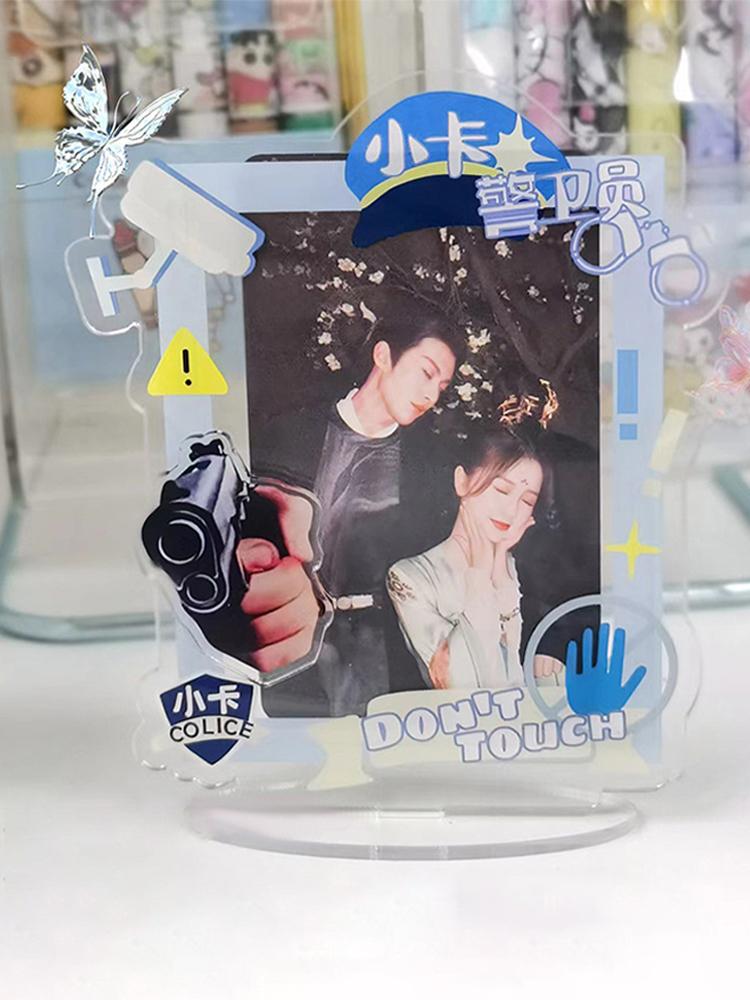 

1 Pc Kawaii 3 Inch Kpop Photocard Holder Idol Photo Card Display Holder Small Card Protective Case Kpop Idols Photo Frame Decor