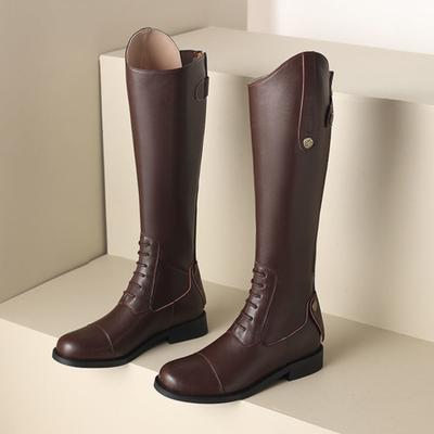Non-slip Knight Boots But Knee Boots New British Style Tall Equestrian Boots Boots In Autumn and Winter 2025 Long Boots