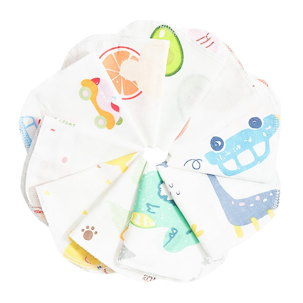 Gauze Handkerchiefs for Gauze Soft Baby 10 Count [MOMSMENU] Babies, 4-Layer Towels, 100% Cotton, Gauze, 30x30cm,