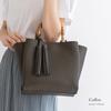 VITAFELICE Bamboo Handle Mini Bag Women's 2-Way Inb-90032p (Coffee)