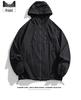 Unisex Ice Silk UV Protection Hooded Jacket - Breathable, Long Sleeve Summer Wear