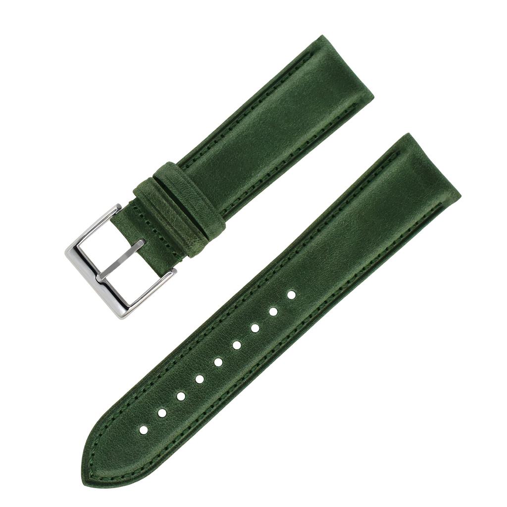 Plain Weave First-Layer Cowhide Leather Watch Strap, Suitable For Dw Men'S And Women'S Watch Accessories Plain Weave Leather Strap