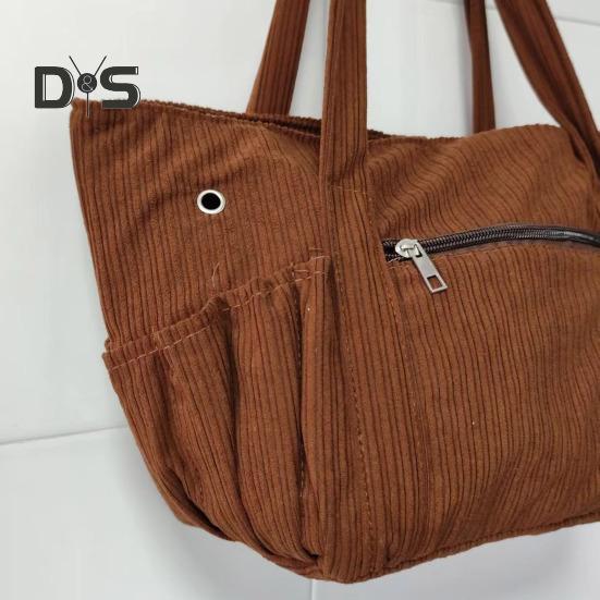 Knitting Bag Yarn Storage Organizer with Zipper Large Capacity Multipurpose Portable Knitting Tote Crochet Hooks Organizer