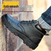 Old Housekeeper Men's Warm Steel-Toe Safety Work Shoes Model 108