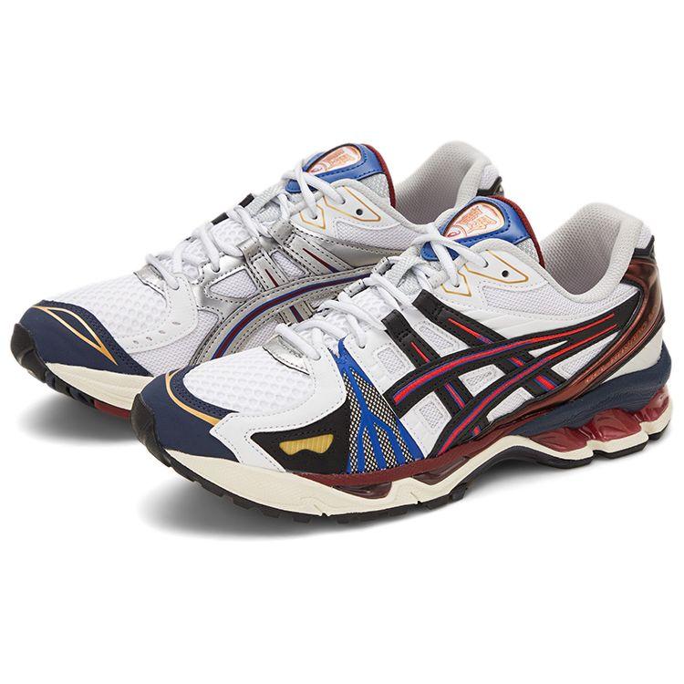 Asics Gel Kayano Legacy White Blue Red Unisex Sneakers Black 1203A325-100