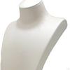 Necklace Bust Display Stand Jewelry Holder Photo Prop, PU Leather Selling Storage Rack Shop
