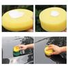10Pcs Car Waxing Sponge Scratch Free Round Automotive Cleaning Waxing Polishing