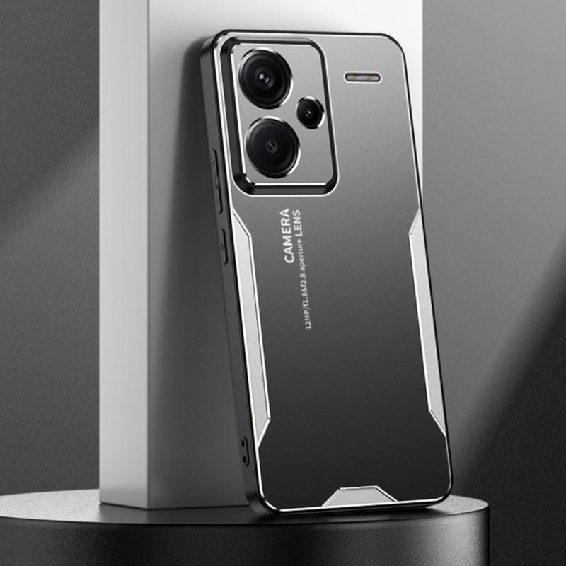 For Redmi Note 13 Pro+ 5G Case Metal Aluminum Protecting Lens Frost Case For Xiaomi Redmi Note 13 Pro Plus Prevent Fingerprints