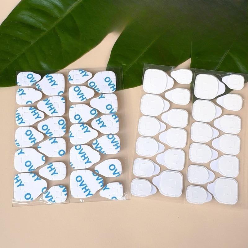 

Special Super Thin Double-sided Adhesive Tape for Wearing Nail Jelly Glue, Waterproof, Strong Adhesion, No Baking Lamp Nail Sticker Conventional S 10pcs