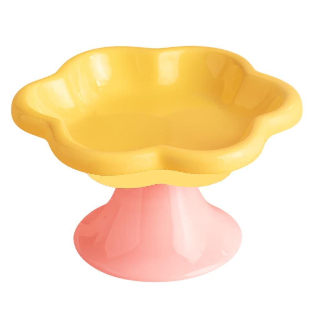 Non-slip Ceramic Cat Bowl Anti Tipping Dog Food Water Container  for Kitten/Puppy/Bunny