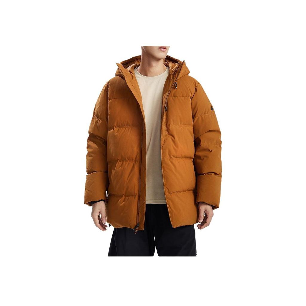 New ASICS Down Jackets Men's Brown 2031E447-200