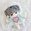 [Plush Clothing] Plush Bib [for 20cm] Light Blue g.triger G-Trigger Plush Toy, Oshinui Kigurumi [Used]