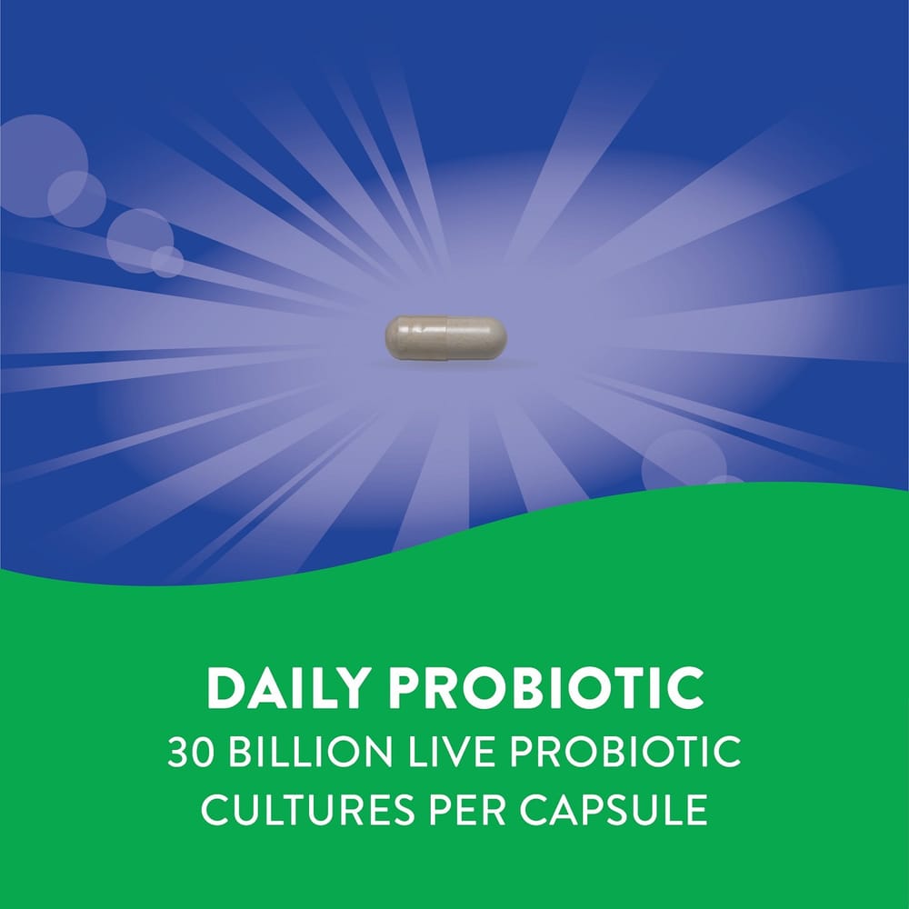 Nature's Way Fortify Daily Probiotic Adult 30 Billion CFU Delayed Release Capsules 30 Count