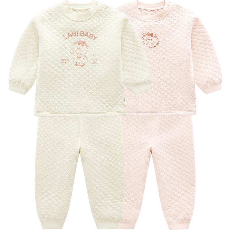

Labby Kids Thick Thermal Underwear Set 80