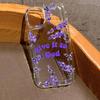 Colorful Slogan Print Clear Phone Case For iPhone 17 16 15 14 13 12 11 Pro Max Air 7 8 SE2 15 14 16 Plus Shockproof Soft Cover