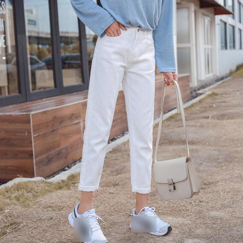 Blue Pants Black Fashion Women Jeans 