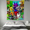Dandy's World Pattern Home Decor Tapestry, Wall Hanging, Decorative RV Wall Cloth.ZGT0914030