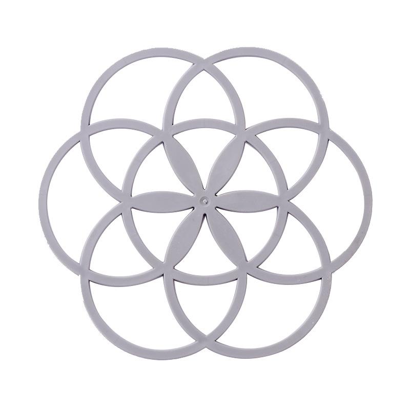 1 Pcs Kitchen Creative Silicone Insulation Pad Thickened Table Pot Bowl Pad Plate Anti-scalding Anti-heat HMKH YSXX