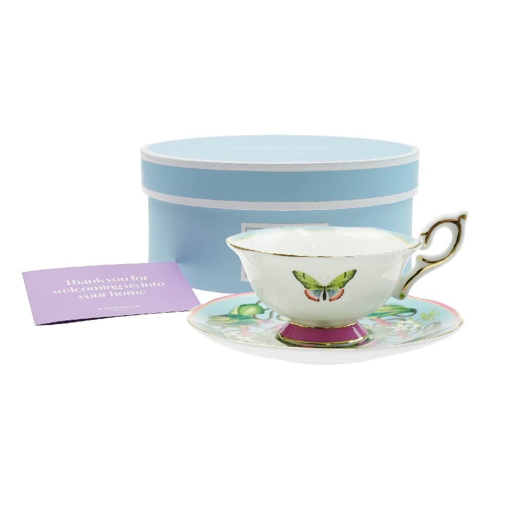 

Wedgwood Wanderlust Menagerie Teacup and Saucer [Parallel Import]
