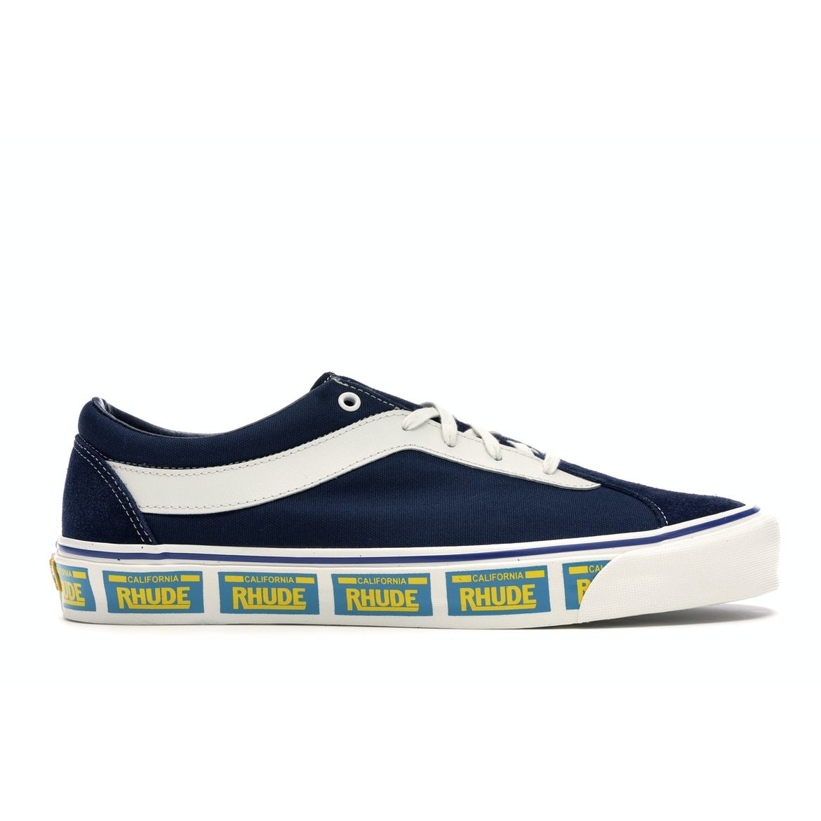 

Темно-синие кроссовки унисекс Vans Rhude x Bold Ni синие VN0A3WLPTHG