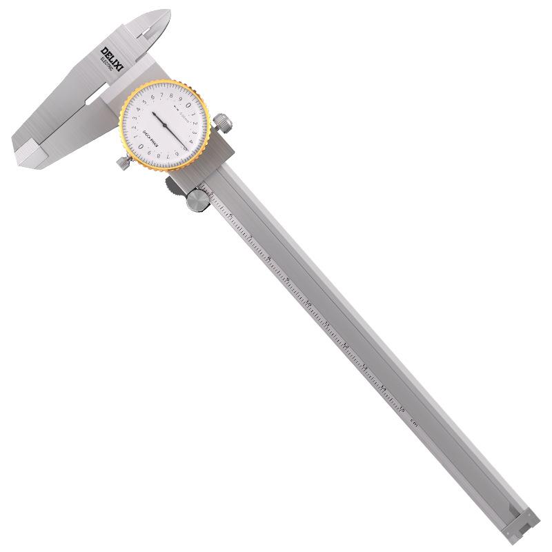 Delixi High Precision 0-300mm Shockproof Stainless Steel Vernier Caliper