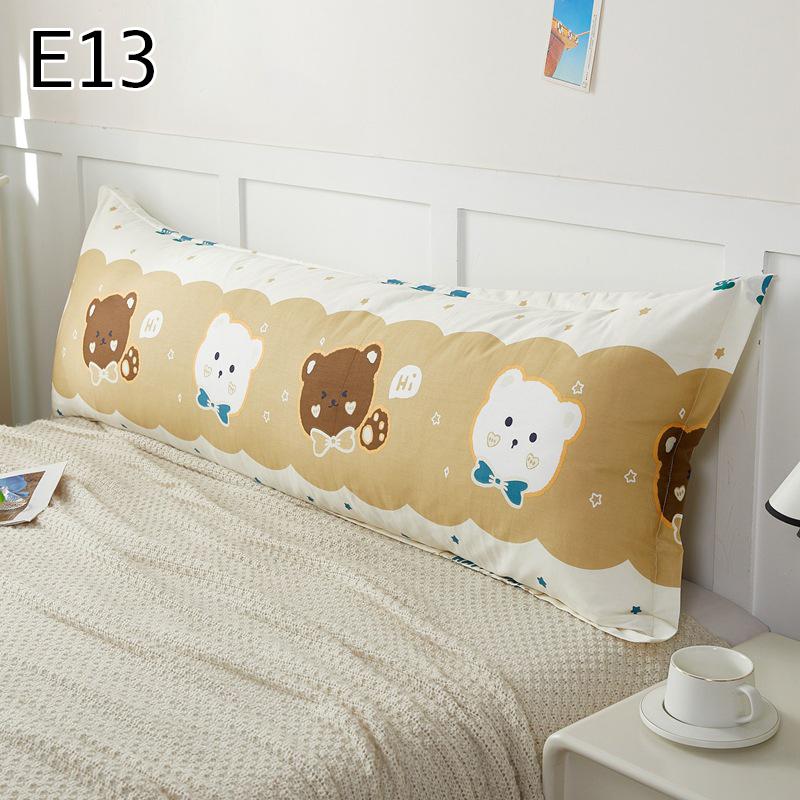 120/150/180cm Long Pillowcase Soft Cotton Pillow Cover Wedding Couple Lover Pillow Case Home Bedding Sleeping Body Pillowcase