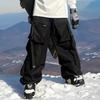 Baggy Skihosen für Damen und Herren Wasserdicht Winddicht Snowboardhosen Isoliert Winter Outdoor Wandern Warme Skihosen Locker Sport Schnee Hosen