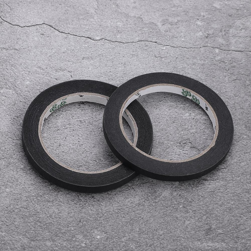 2pcs Wide Guitar Pickup Accessories Insulated Tape Band Adhesive Black