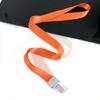 Plastic Double Sided Transparent Employees Work School Credential Badge Office Pass Id Card Holder Accessories Lanyard Decor