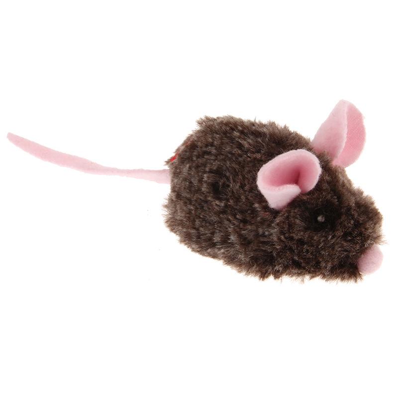 Pulley Mouse Cat Plush Sound Cat Toy Pet Toy Kitten Self-pleasure