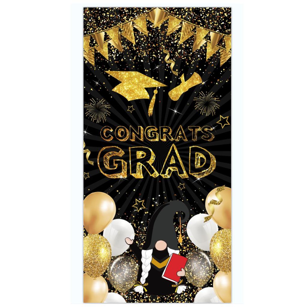 Graduation Season Decorative Vertical Poster Class Of Graduation Courtyard Decoration Party Banner Customization