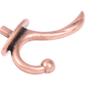 2pcs 1:12 Miniature Clothes Coat Metal Hook Wall Hanger Dollhouse Accessories Kid Gifts