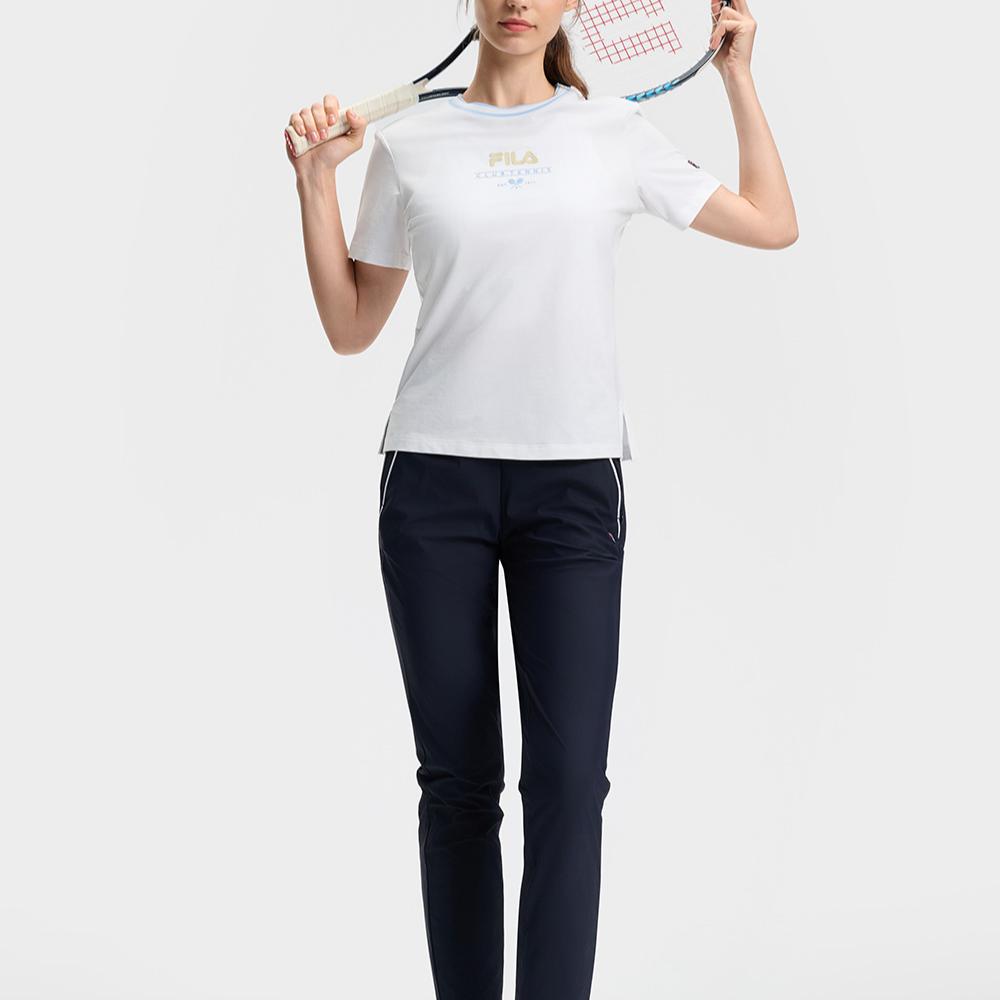 New FILA Regular T Shirt Women's Bright White A11W433105FWT