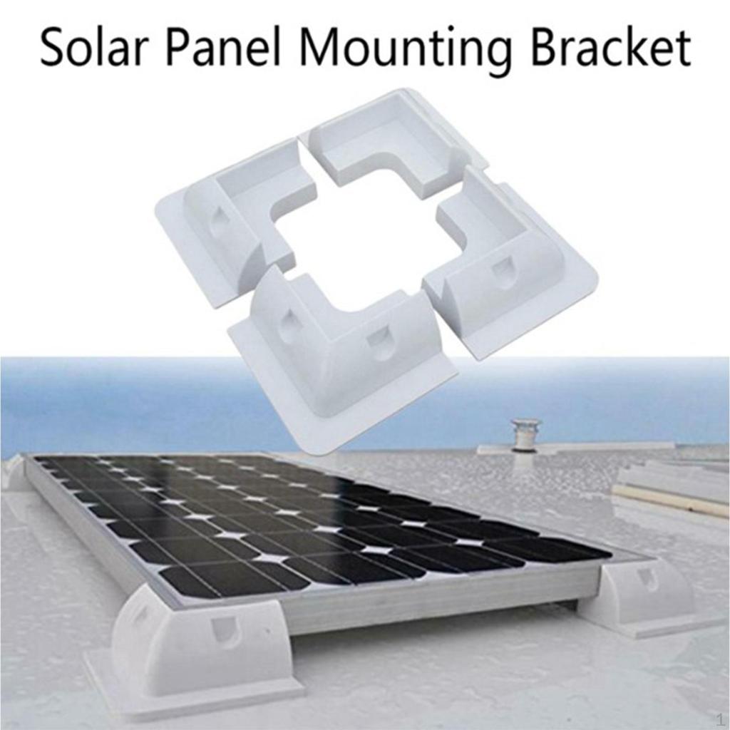 Mounting Brackets Kit Boat Accessories Sturdy Panel Mounts for Vehicles Boats Camping Van Rvs