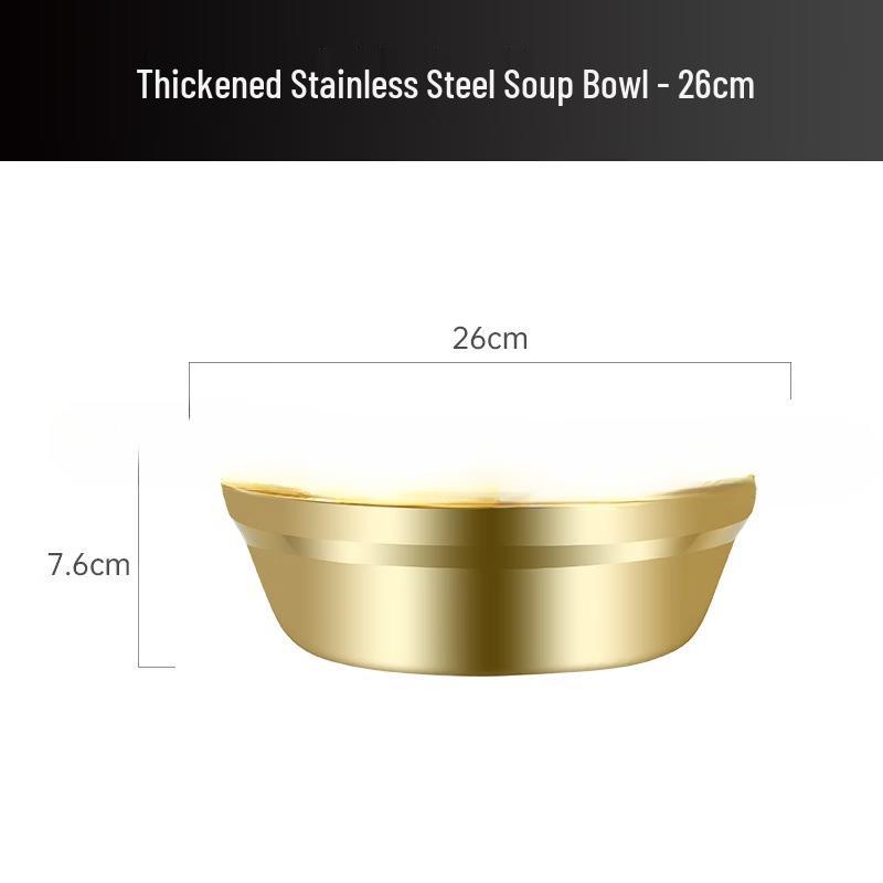 Uoto Home Multi-purpose Stainless Steel Bowl