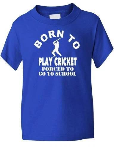 

Born To Play Cricket Boys Sports Kids T Shirt Gift Present Sizes 1-13 Years 2XL