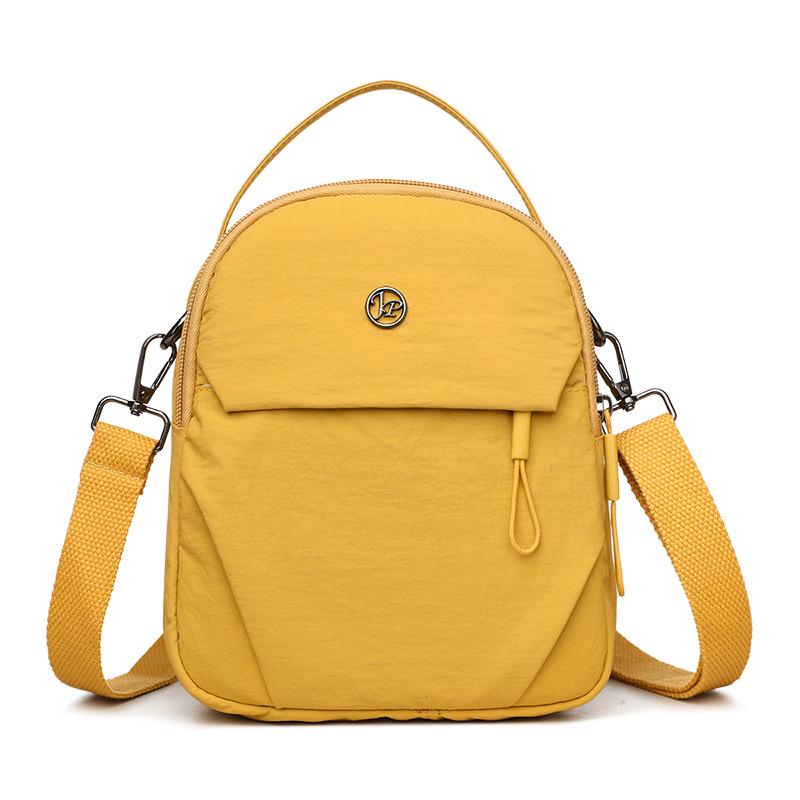Women's Solid Color Handbag Nylon Shoulder Bag