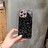 Forged Carbon Fundas Tempered Glass For Iphone 14 13 12 11 Pro Mini XS MAX 14Plus X XS XR Fundas