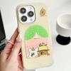 Zhitai Cartoon Jelly Skin Case for iPhone 11-15, Suitable for 12, 13, 14 Pro Max, 16 Styles, for Women.
