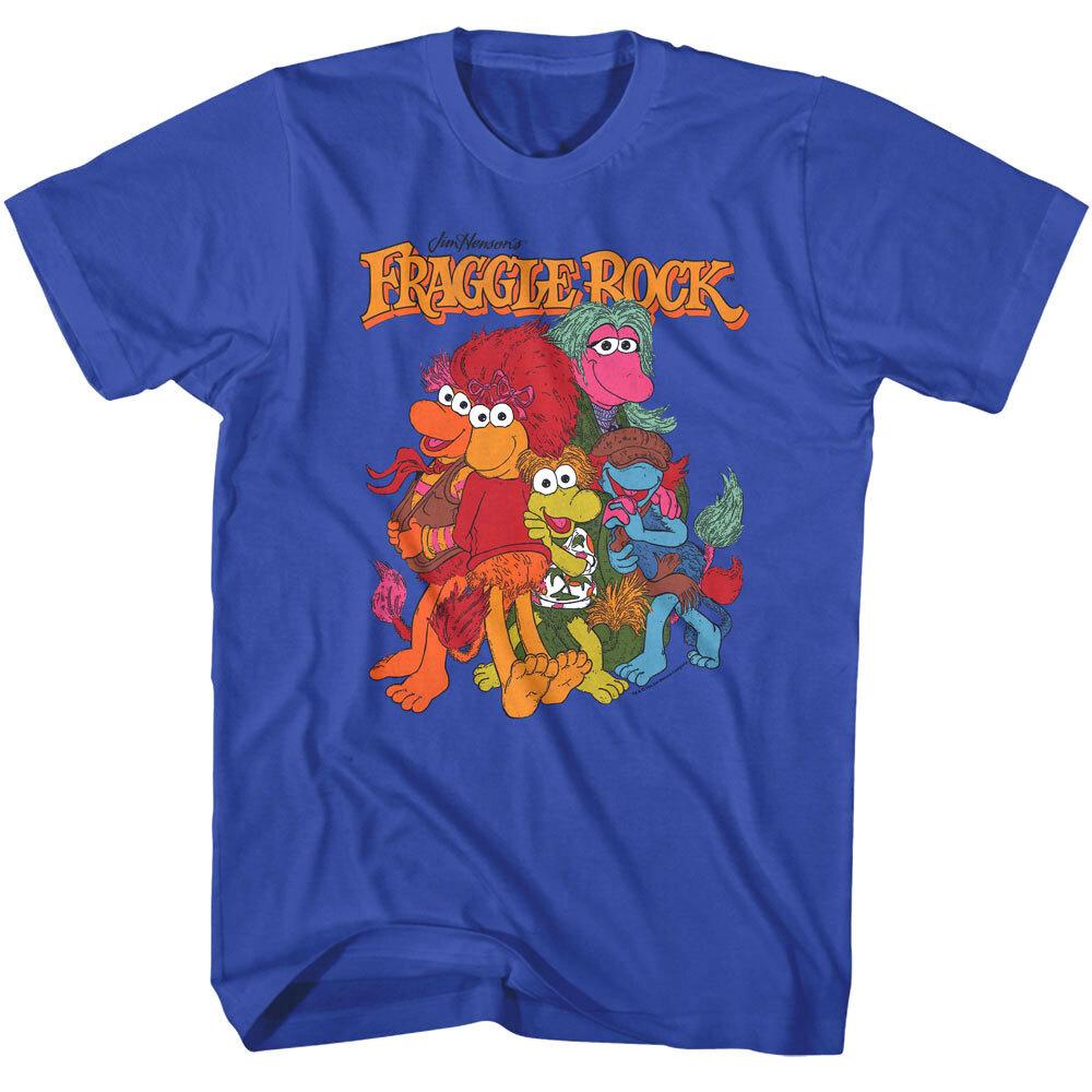 Fraggle Rock Friendship Group Hug Men T Shirt XXL