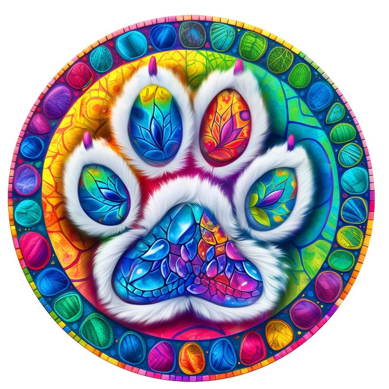 3D Mushroom Village Wooden Jigsaw Puzzle Montessori Games Puzzles Animal Toy Ideal for Adults Children Exquisite Pattern Birthday Present