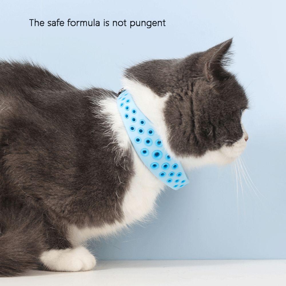 Anti Flea and Mite Cat Collar Adjustable Necklace Cat Repellent Collar Pet Deworming Collar  Puppy