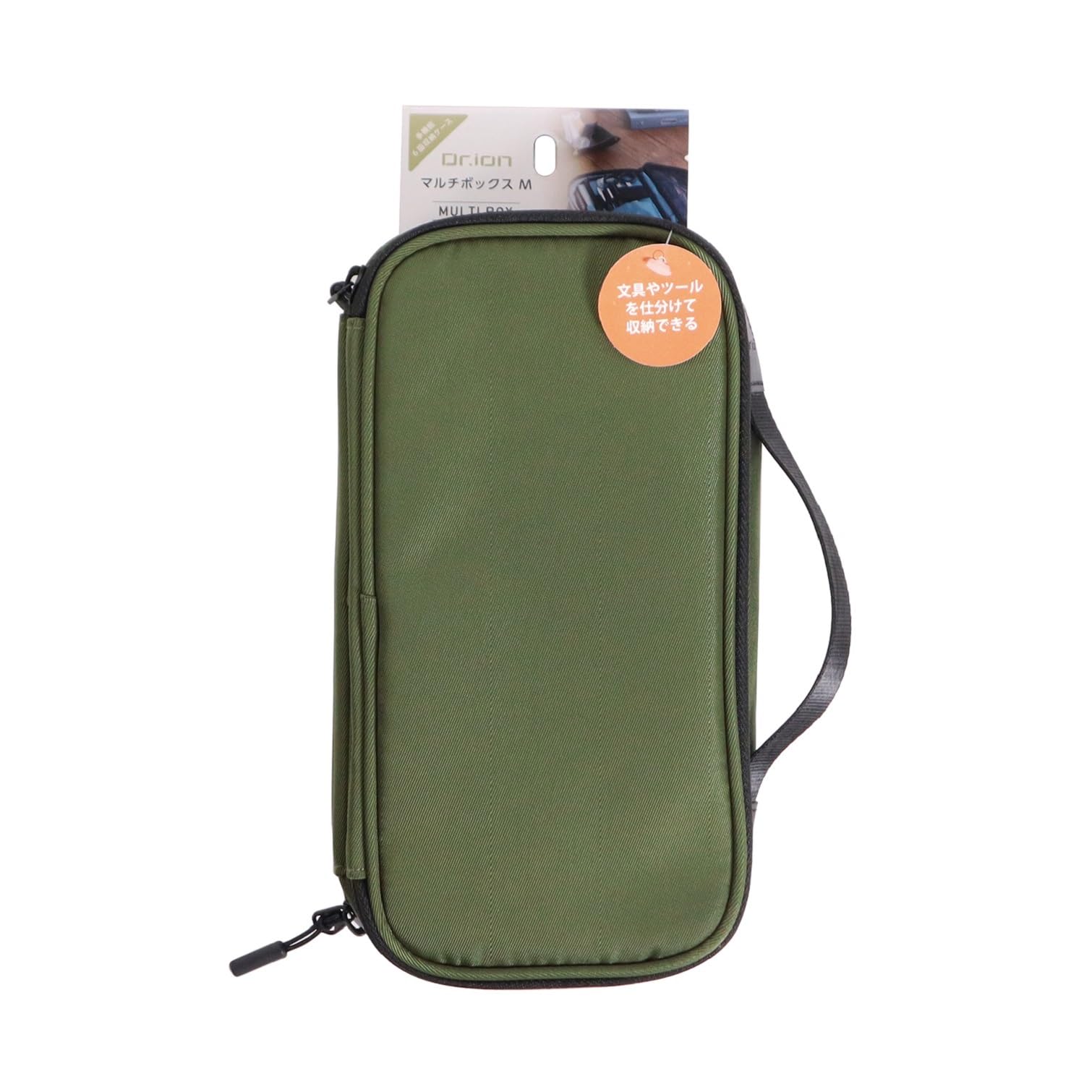 KUTSUWA Storage Multi Box M Khaki 306DRGR Dr.ion