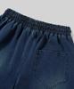 Beodeonteu Front Line Washed Wide Sweatpants [Indigo]