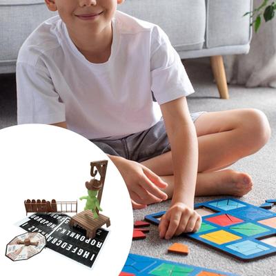 Magnetic Word Guessing Game Learning Toy Develops Skill for Kids and Family English