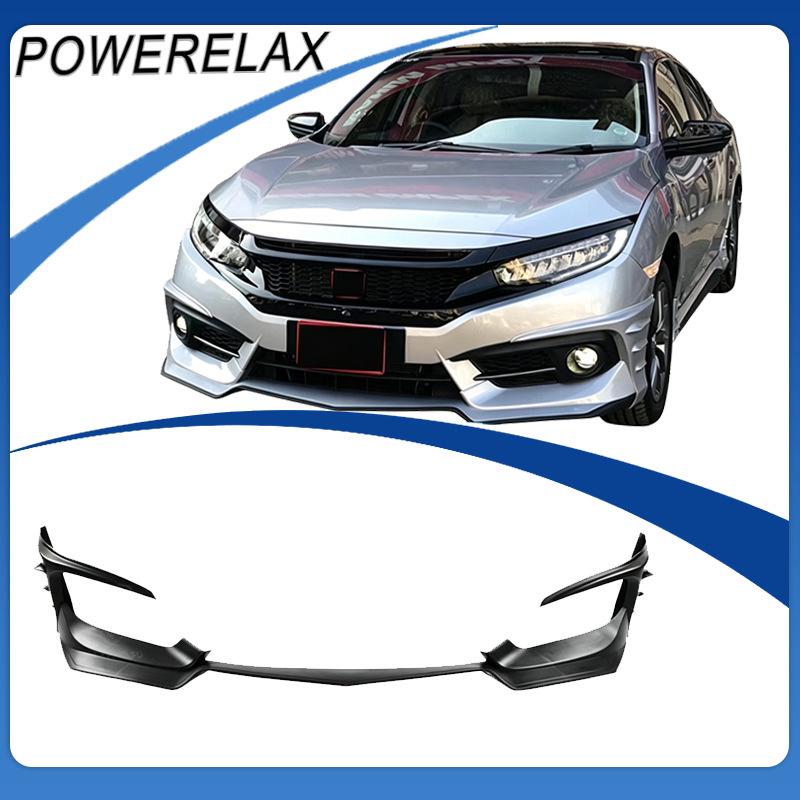 Honda Civic 2016-2019 Shark Fin Style Wide Body Kit, Tenth Gen Modified Front Lip. 200x40x20 cm